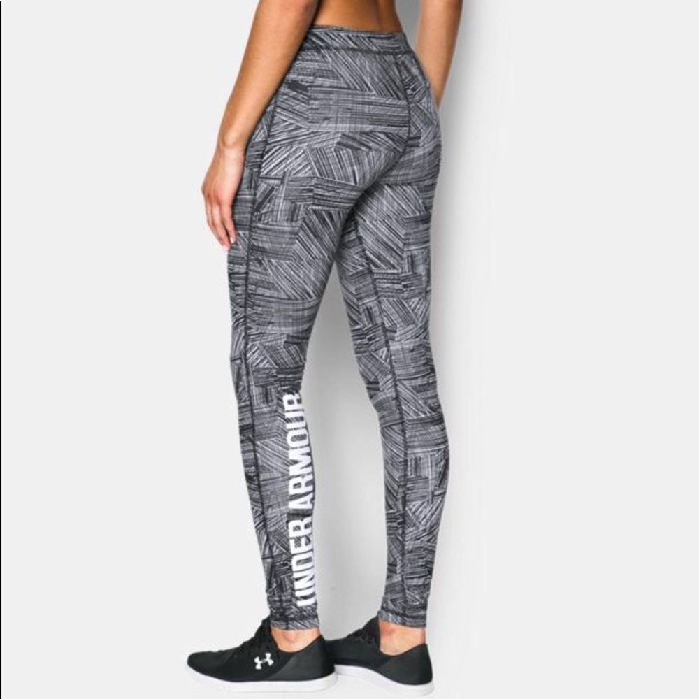 Under armour leggings black grey white